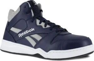 Reebok Work Men's RB4133 BB4500 Safety High Top Composite Toe Work Sneaker Navy and Grey Industrial & Construction Boot, 8