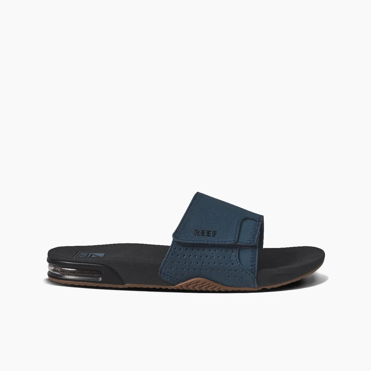 REEF Fanning Slide Sandal-Orion/Black