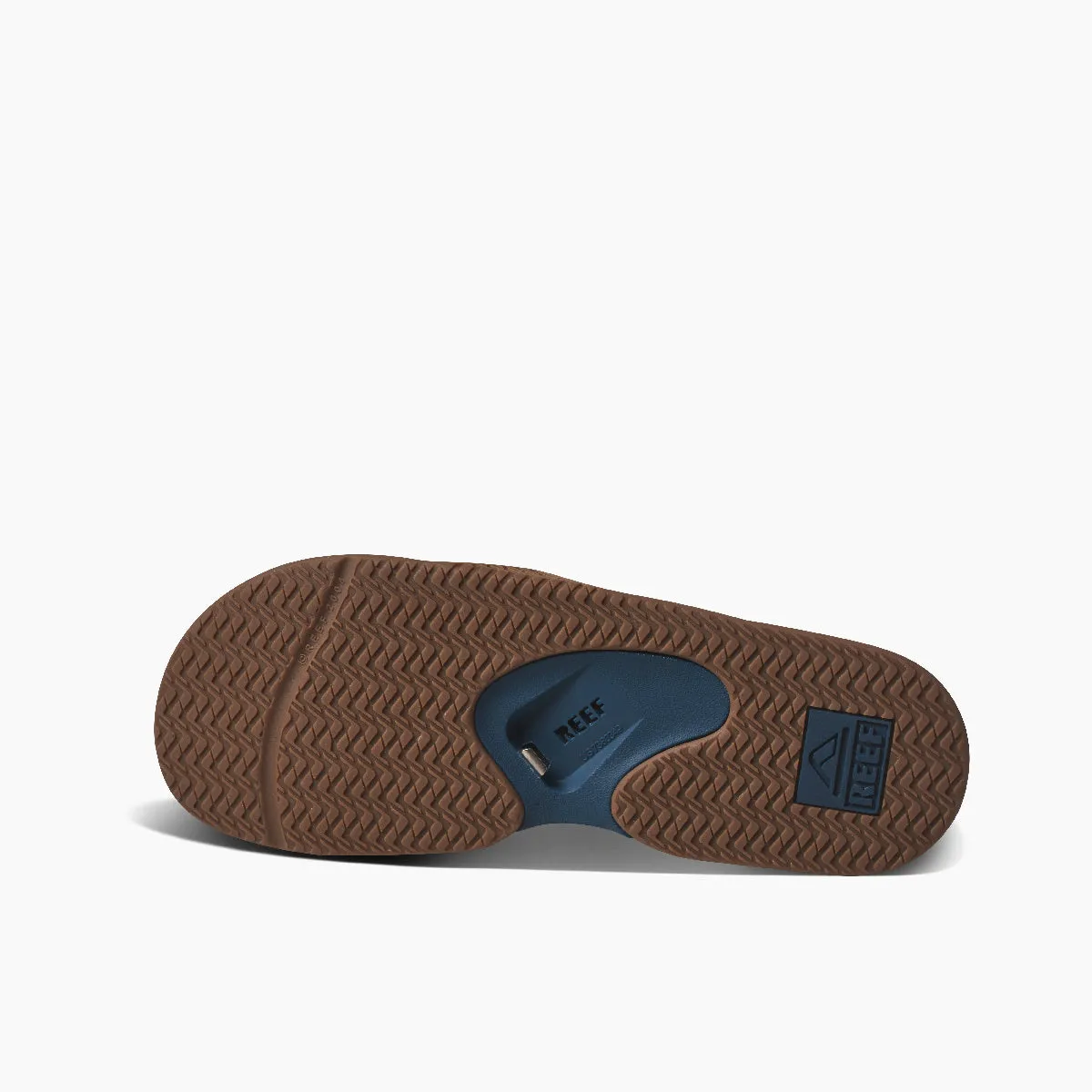 REEF Fanning Slide Sandal-Orion/Black