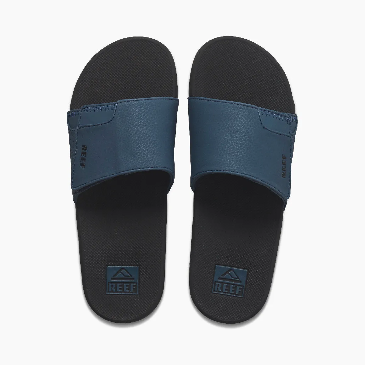 REEF Fanning Slide Sandal-Orion/Black
