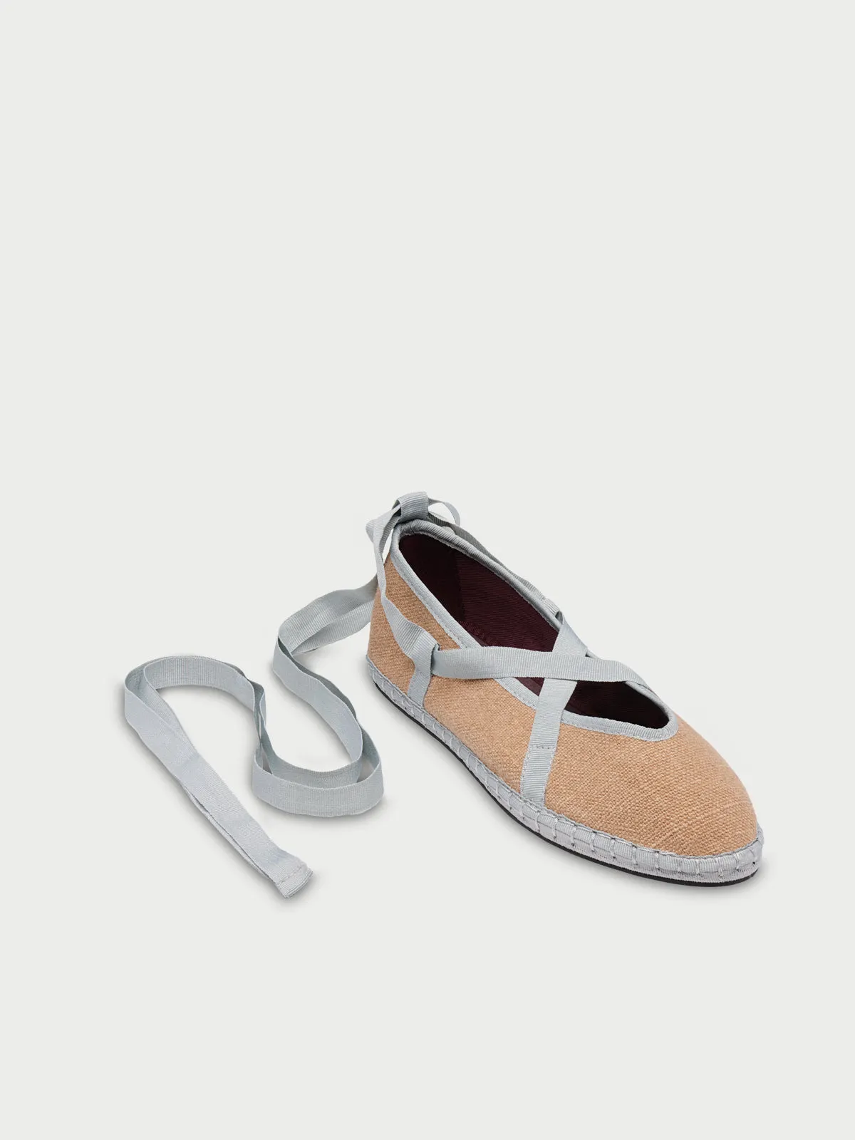 Ribbon Linen Grey