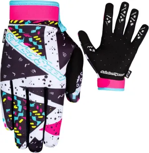 Saints of Speed Dirt Bike Gloves Retro Motocross, Mountain Bike, Motorcycle, BMX, Jetski, Sim, Karting, Airsoft, Paintball, Driving, & Racing Bike Gloves   Phone & Touch Screen Capable (X-Large)