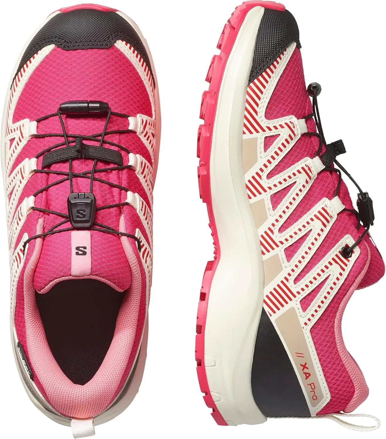 Salomon Unisex-Child Kids Xa Pro V8 Climasalomon Waterproof Trail Running Shoes