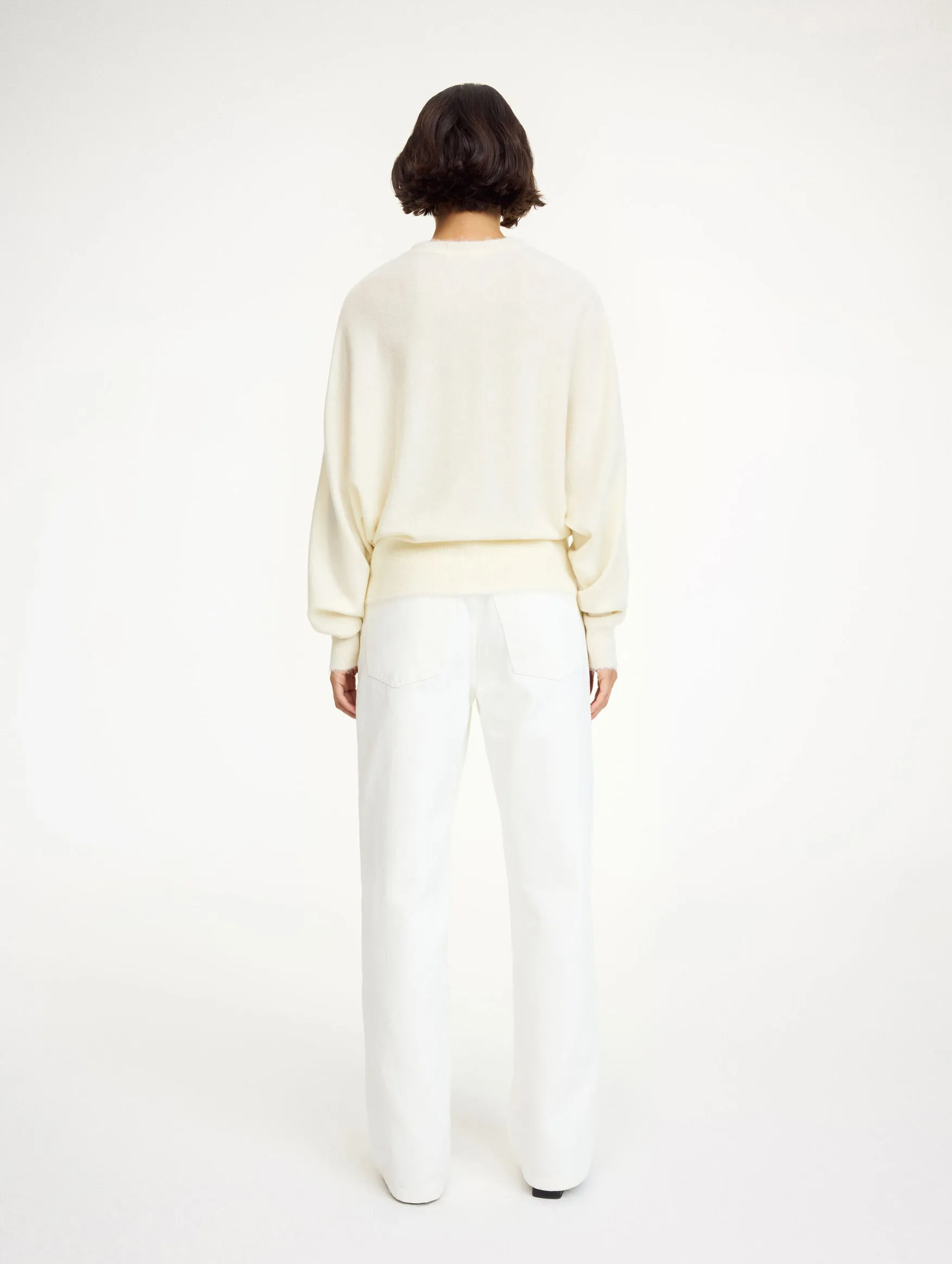 Sao Wool Cardigan in White