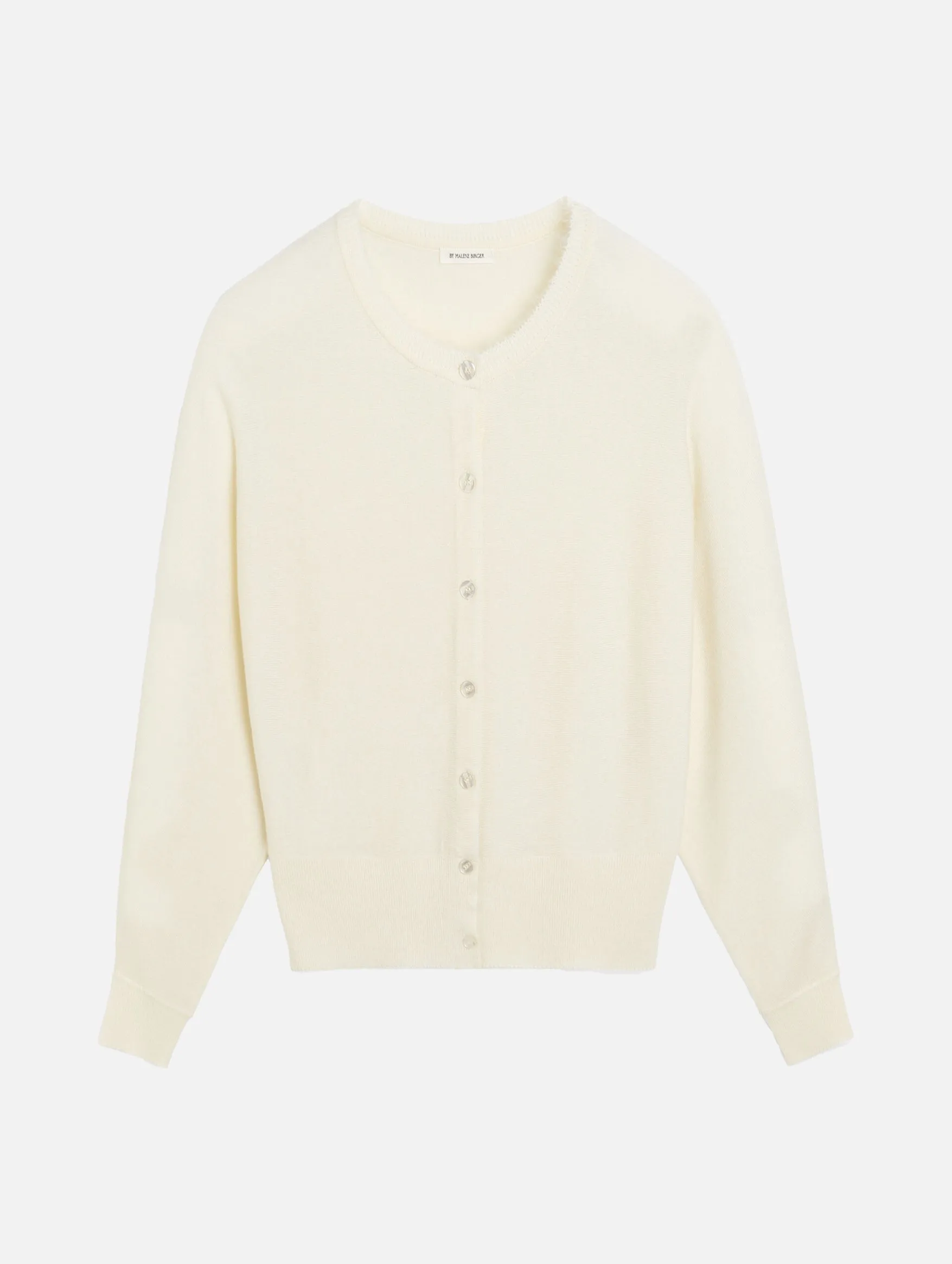 Sao Wool Cardigan in White