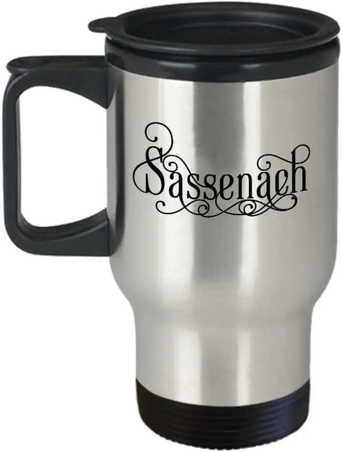 Sassenach Travel Coffee Mug, Outlander Gift