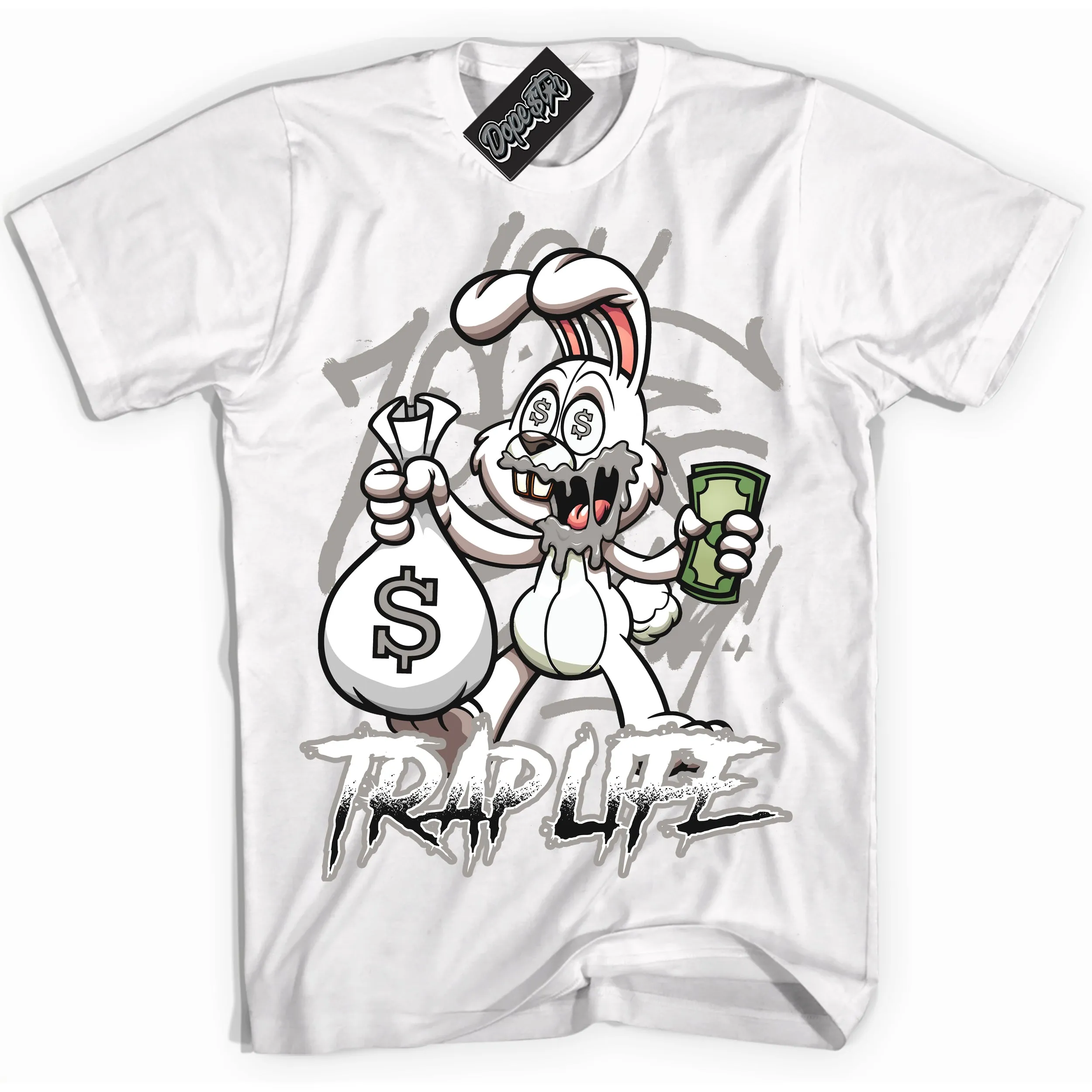 Satin Shadow 1s Sneaker Shirt Trap Rabbit Graphic
