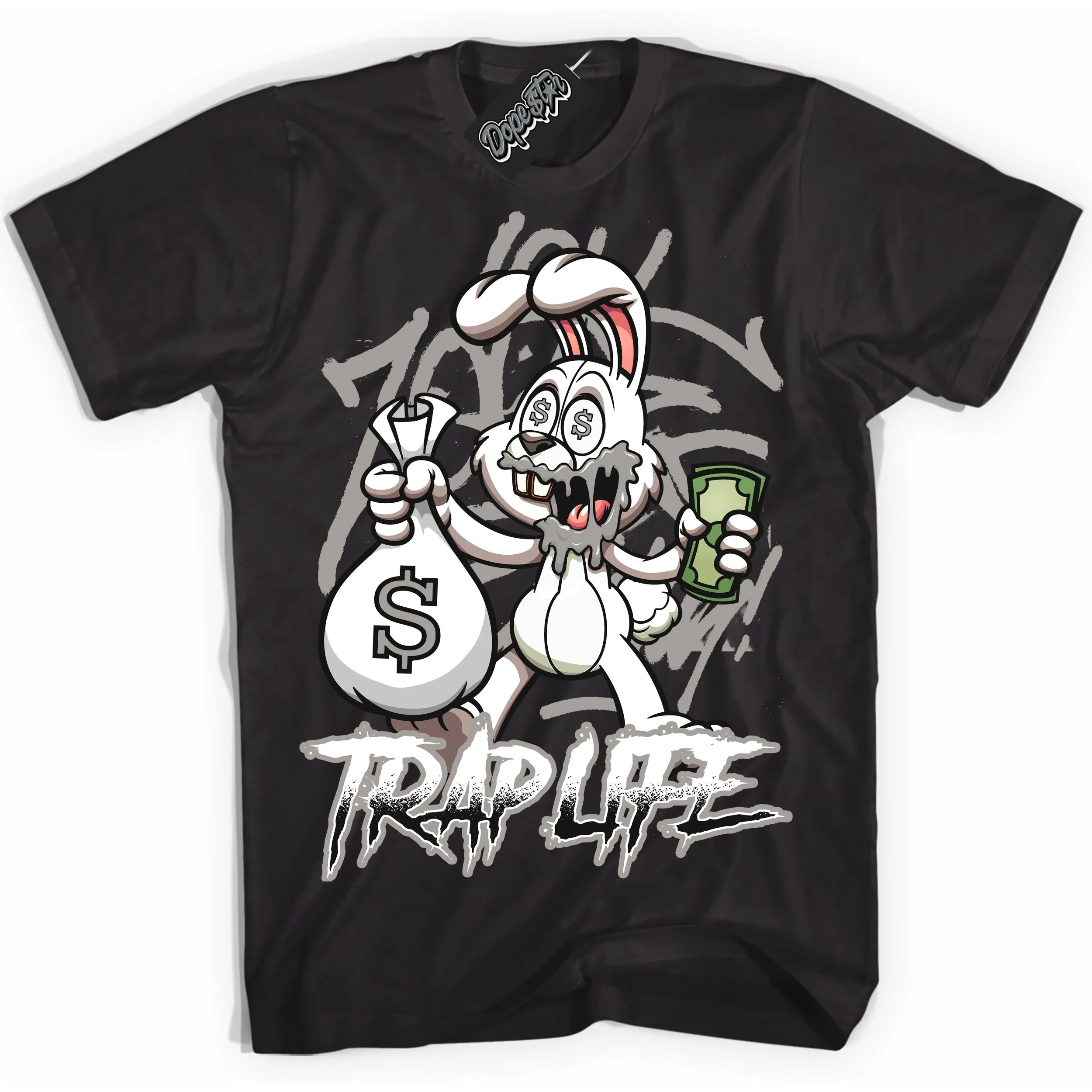 Satin Shadow 1s Sneaker Shirt Trap Rabbit Graphic