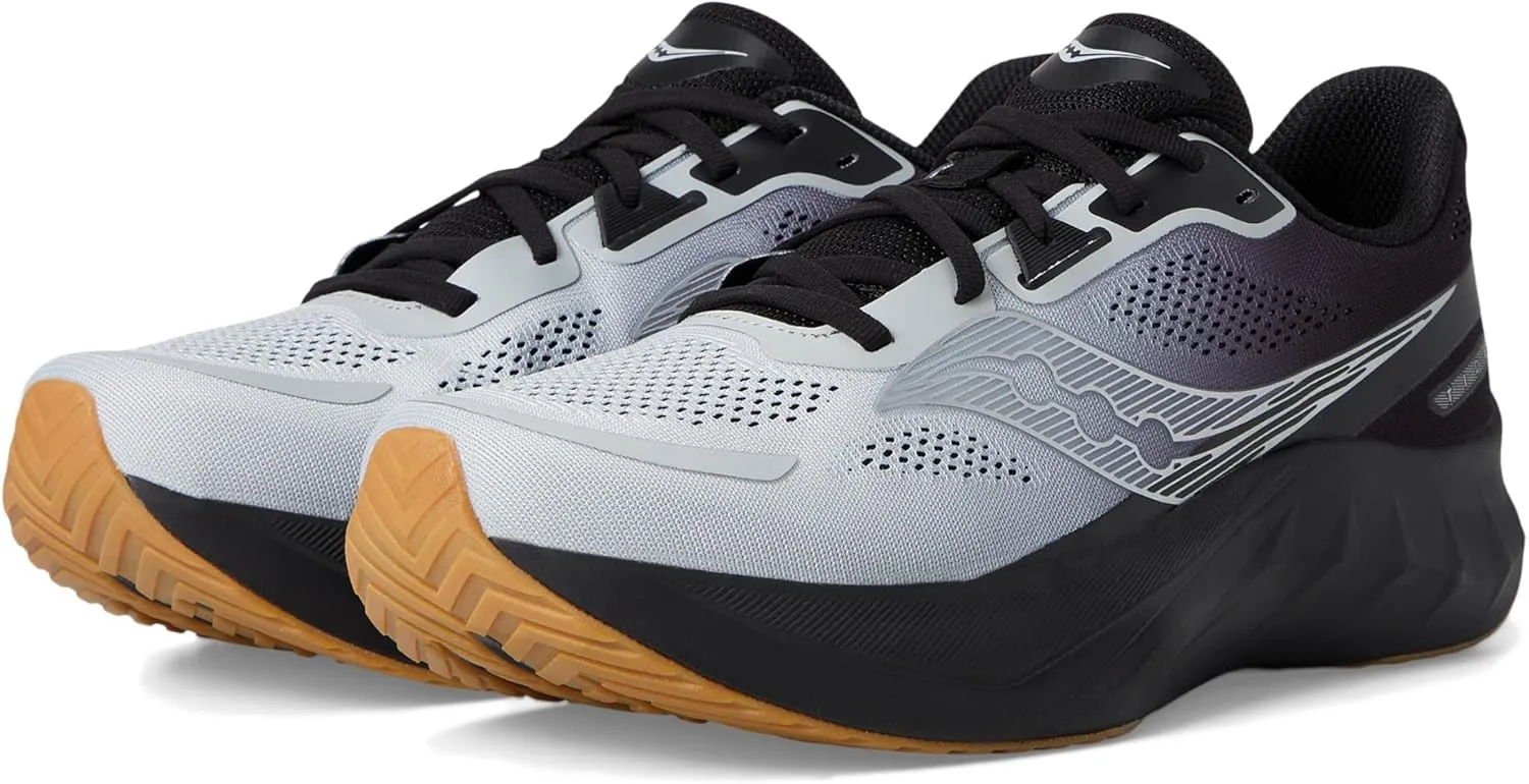 Saucony Men's Tide 2 Sneaker, Cloud/Black, 8.5