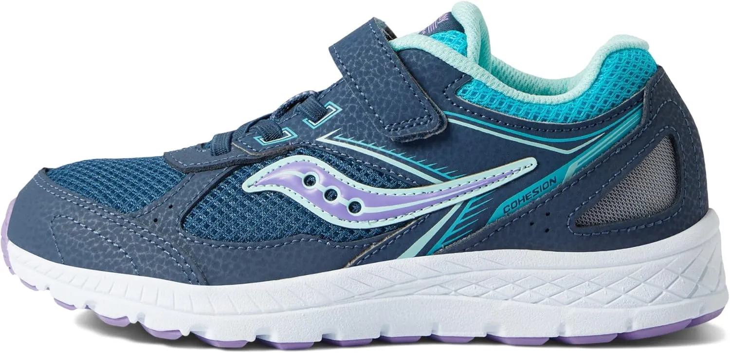 Saucony Unisex-Child Cohesion 14 Alternative Closure Jr Running Shoe