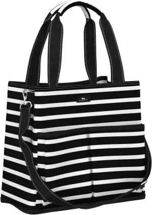 SCOUT Baby Bag, On Board Travel Bag, Handbags For Women, Coated Cotton Fabric, Removable & Adjustable Crossbody Strap, Compartments For Stroller Organizer, Tote Bag, Zipper Pockets