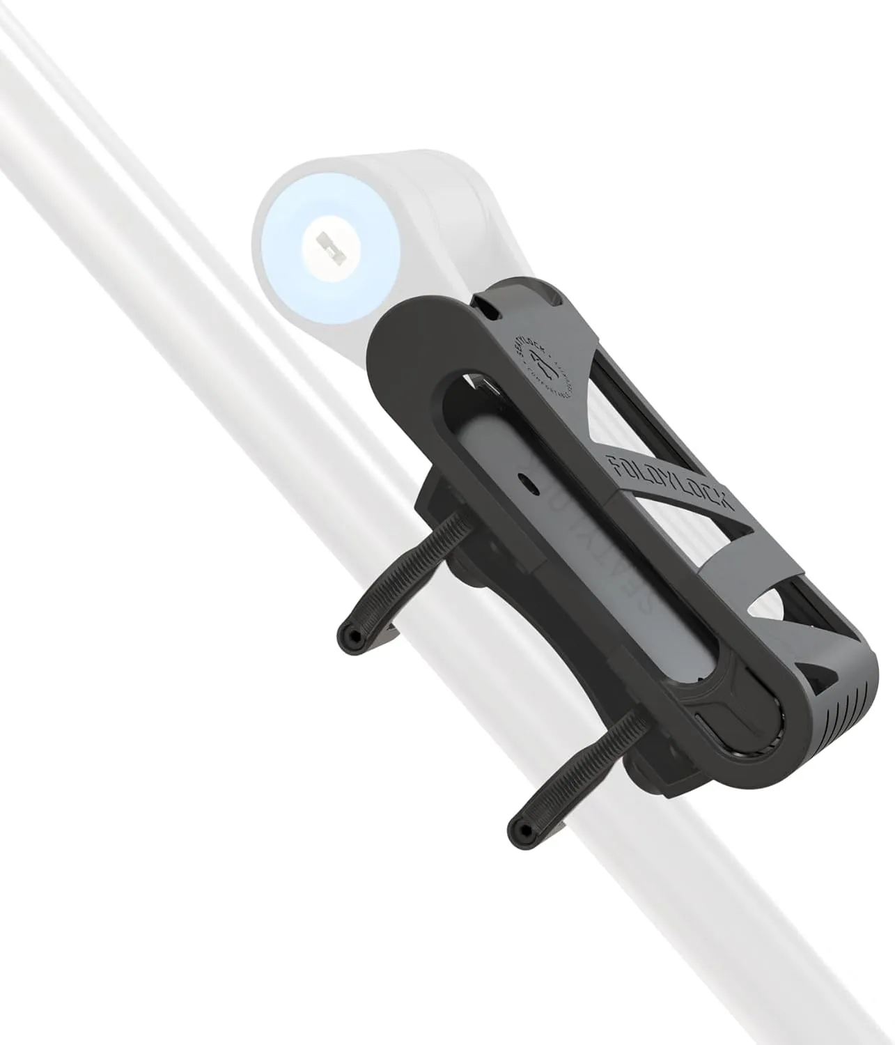 Seatylock FoldyLock Mini Bike Lock Mount Carrying Case - Ultra Lightweight Mounting Bracket Case for FoldyLock Mini Folding Bike Lock - Portable Secure Bicycle Attachment Accessory