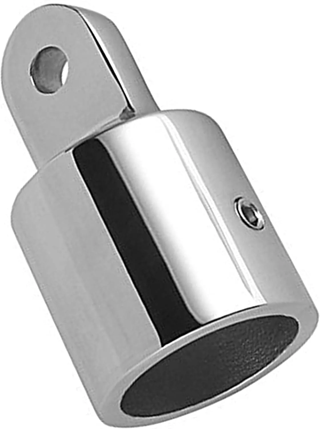 SHENGHUISS Bimini Top Cap Eye End Stainless Steel 316 Bimini Hardware Canopy Round Tubing Fitting L Shape Hex Key