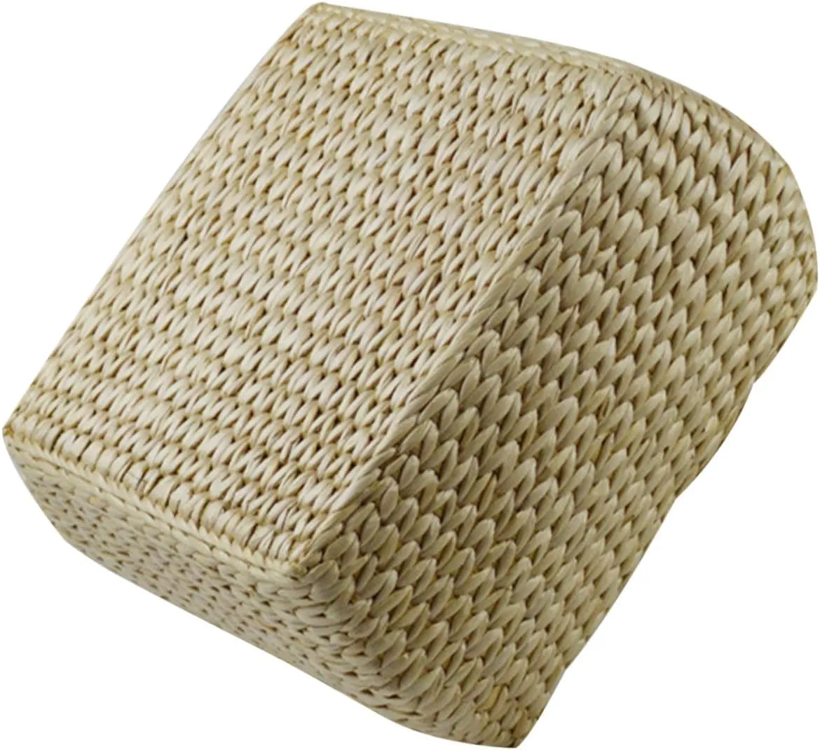 Small Weave Stool for Home Entrance Stylish Footstool for Shoe Changing and Practical Foot Stool for Living Bedroom Office