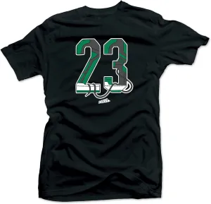 SNELOS Shirt to Match Jordan Retro 1 Pine Green 2020 Match Sneaker tee