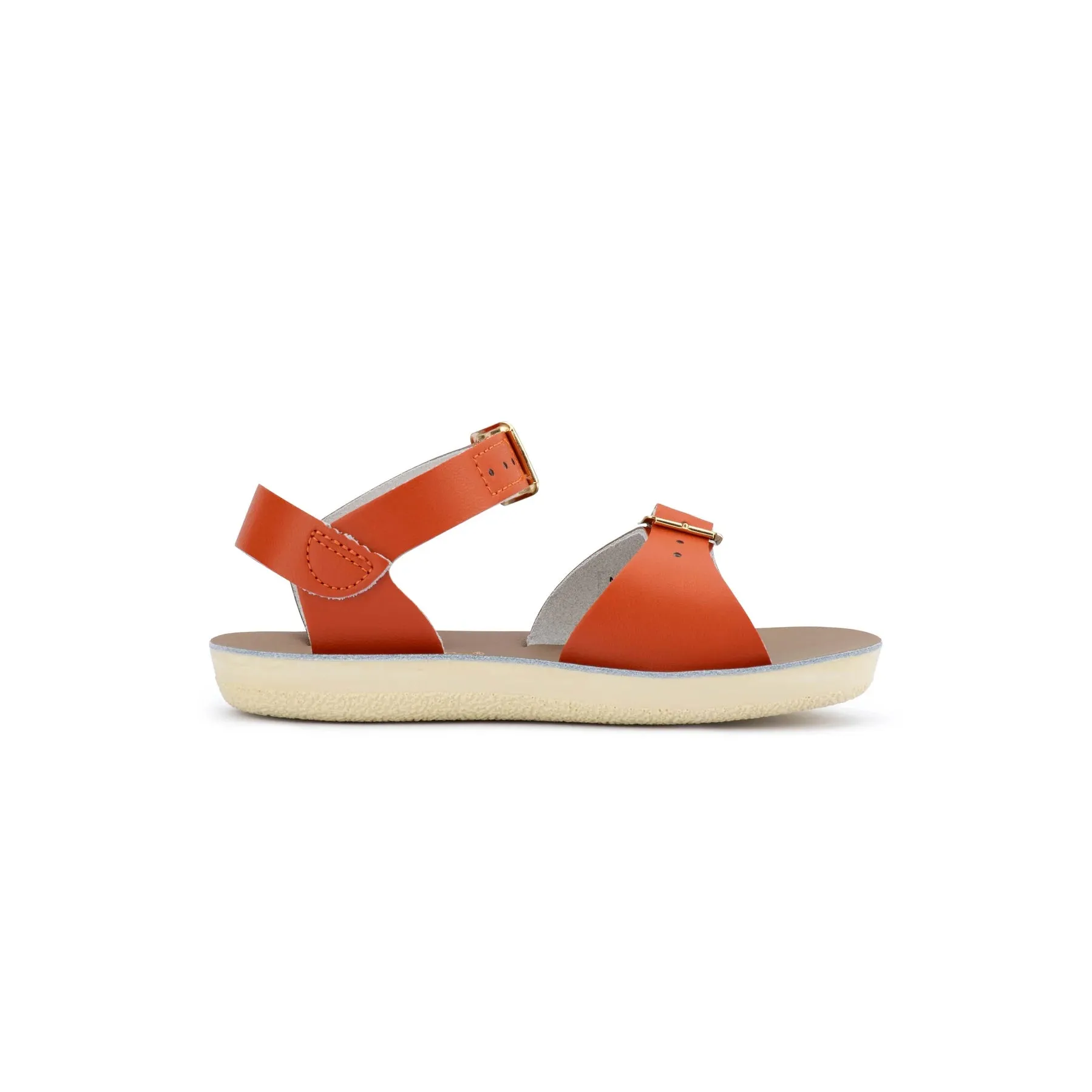 Sun-San Surfer Hook & Loop (Velcro Strap) Sandal - Paprika