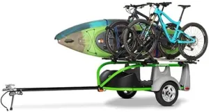 SylvanSport GO Easy Essential Trailer for Kayaks, Bikes, ebikes, SUPs & More | Hitch Trailer for Cars & Trucks