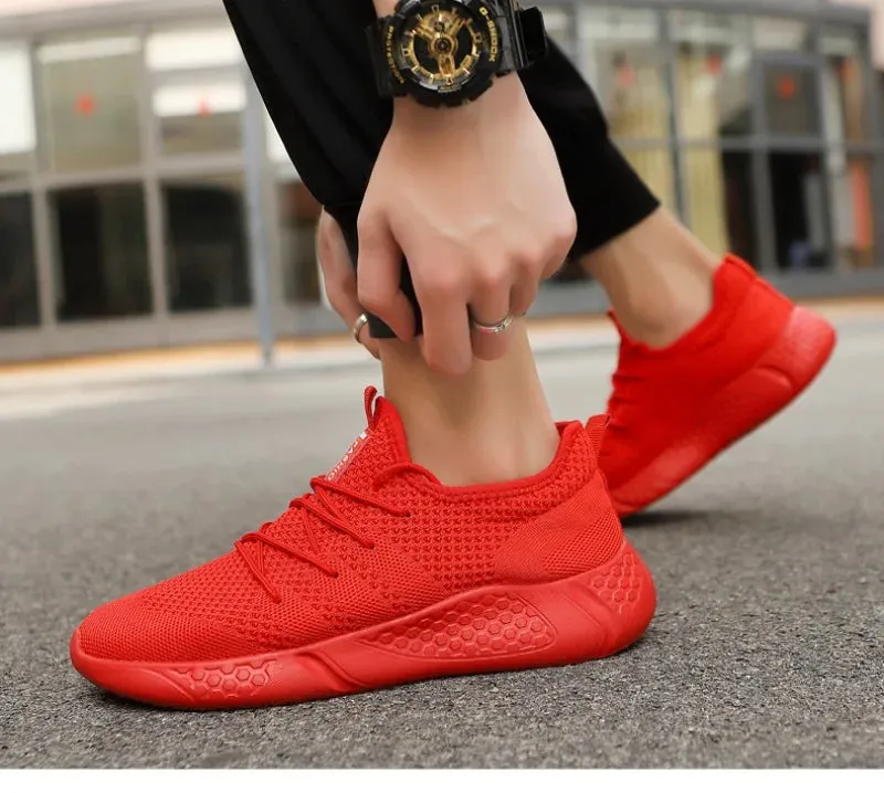 Tennis Shoes Outdoor Breathable Shoe Sole Sneakers de Anti-slip Comfortable Male Best variety Men Premium-grade Mesh Hombre Sport Soft Zapatillas Casual