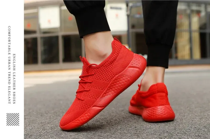 Tennis Shoes Outdoor Breathable Shoe Sole Sneakers de Anti-slip Comfortable Male Best variety Men Premium-grade Mesh Hombre Sport Soft Zapatillas Casual