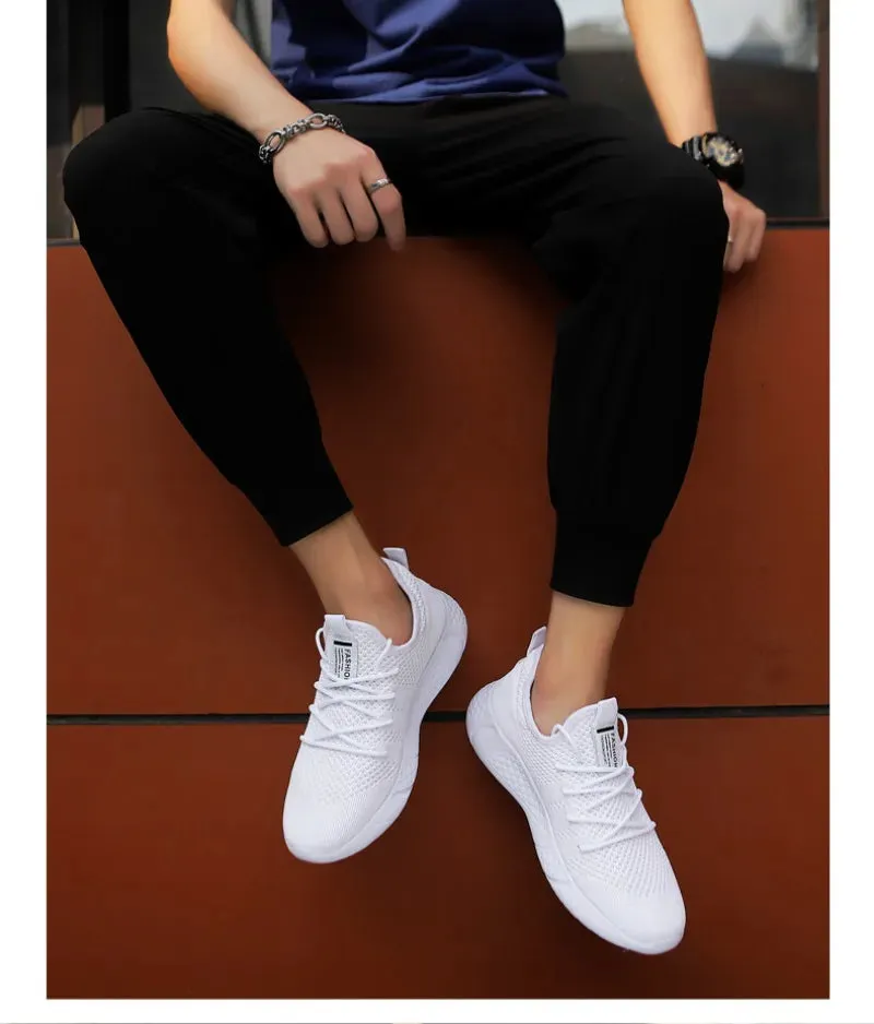 Tennis Shoes Outdoor Breathable Shoe Sole Sneakers de Anti-slip Comfortable Male Best variety Men Premium-grade Mesh Hombre Sport Soft Zapatillas Casual
