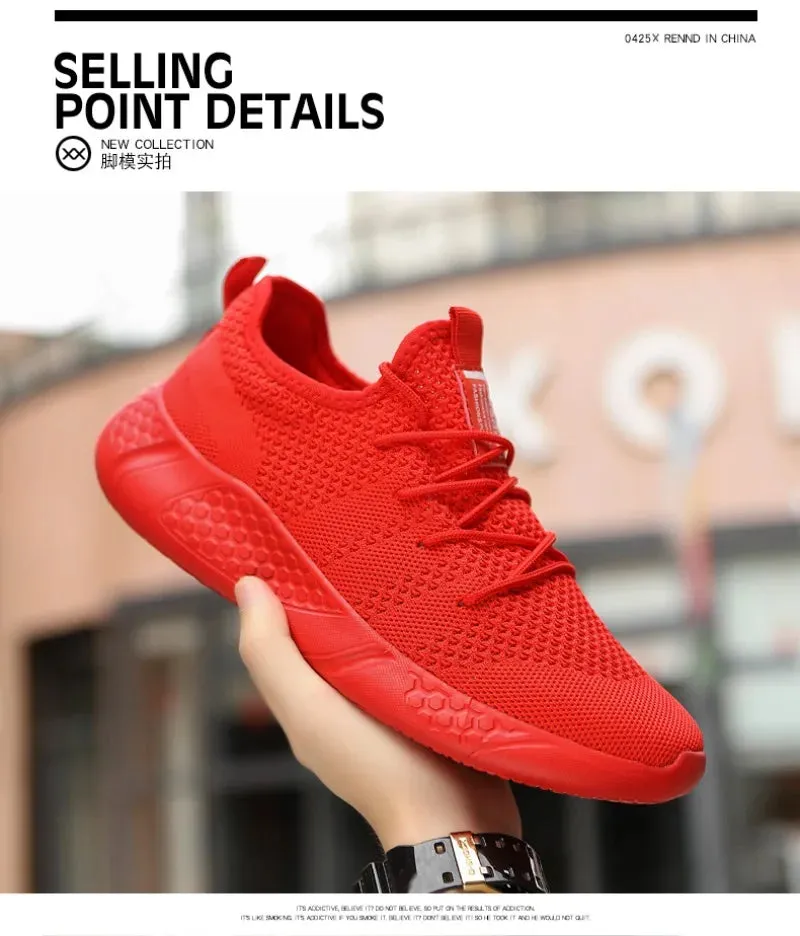 Tennis Shoes Outdoor Breathable Shoe Sole Sneakers de Anti-slip Comfortable Male Best variety Men Premium-grade Mesh Hombre Sport Soft Zapatillas Casual