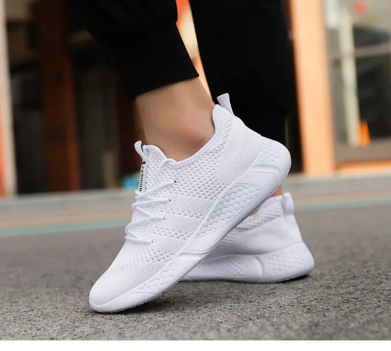 Tennis Shoes Outdoor Breathable Shoe Sole Sneakers de Anti-slip Comfortable Male Best variety Men Premium-grade Mesh Hombre Sport Soft Zapatillas Casual