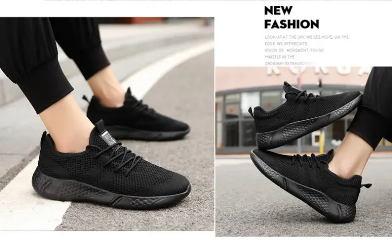 Tennis Shoes Outdoor Breathable Shoe Sole Sneakers de Anti-slip Comfortable Male Best variety Men Premium-grade Mesh Hombre Sport Soft Zapatillas Casual