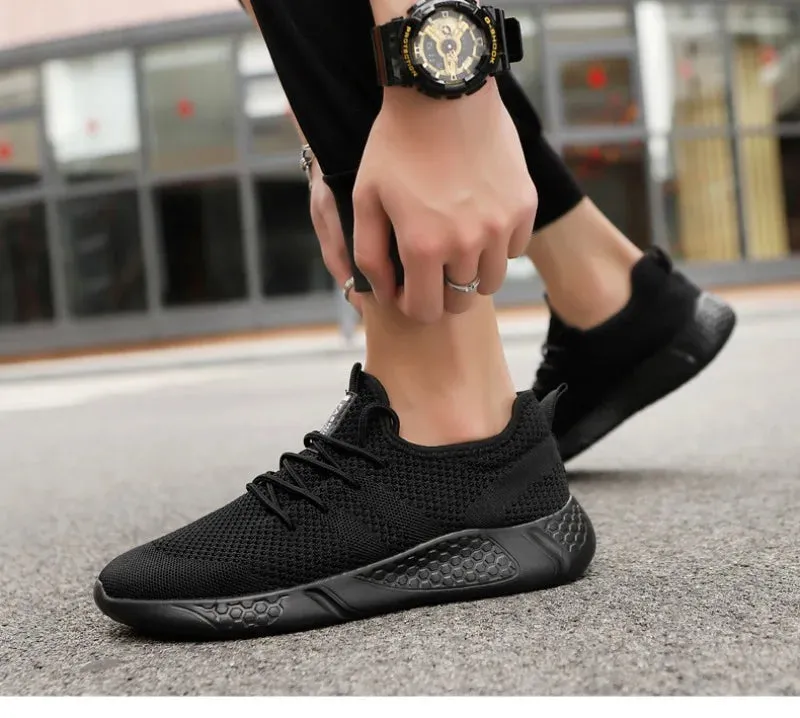 Tennis Shoes Outdoor Breathable Shoe Sole Sneakers de Anti-slip Comfortable Male Best variety Men Premium-grade Mesh Hombre Sport Soft Zapatillas Casual