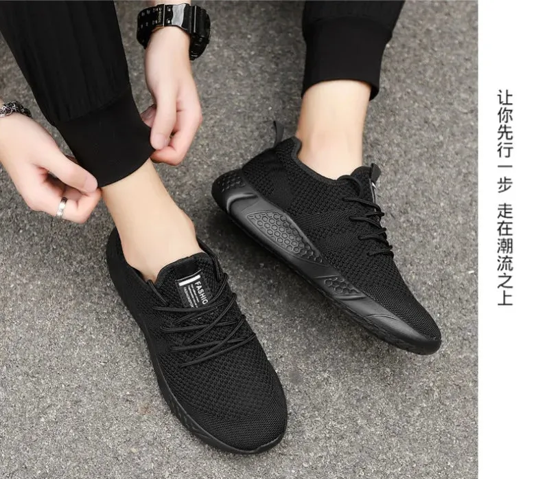 Tennis Shoes Outdoor Breathable Shoe Sole Sneakers de Anti-slip Comfortable Male Best variety Men Premium-grade Mesh Hombre Sport Soft Zapatillas Casual