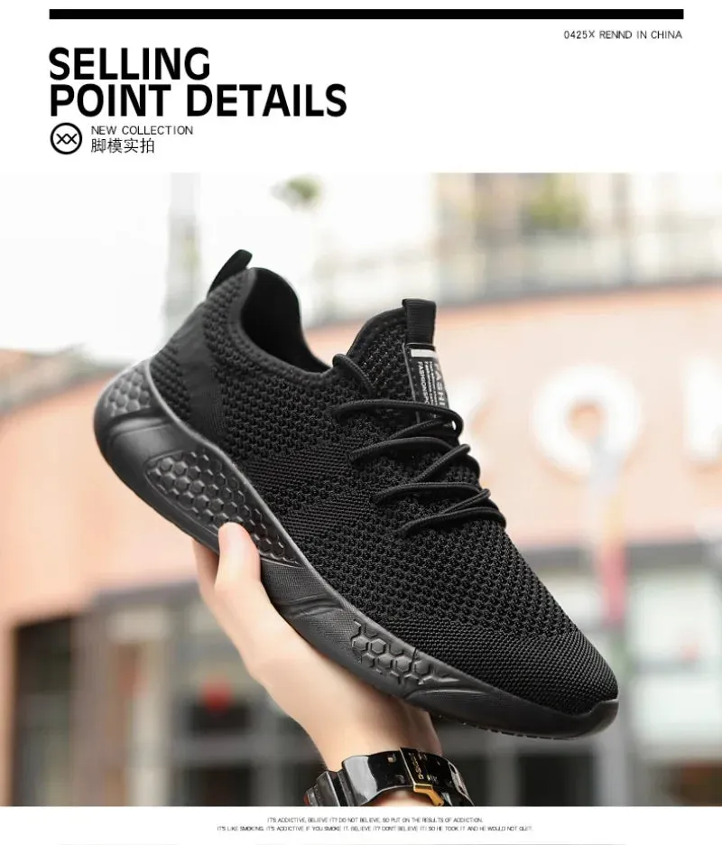 Tennis Shoes Outdoor Breathable Shoe Sole Sneakers de Anti-slip Comfortable Male Best variety Men Premium-grade Mesh Hombre Sport Soft Zapatillas Casual