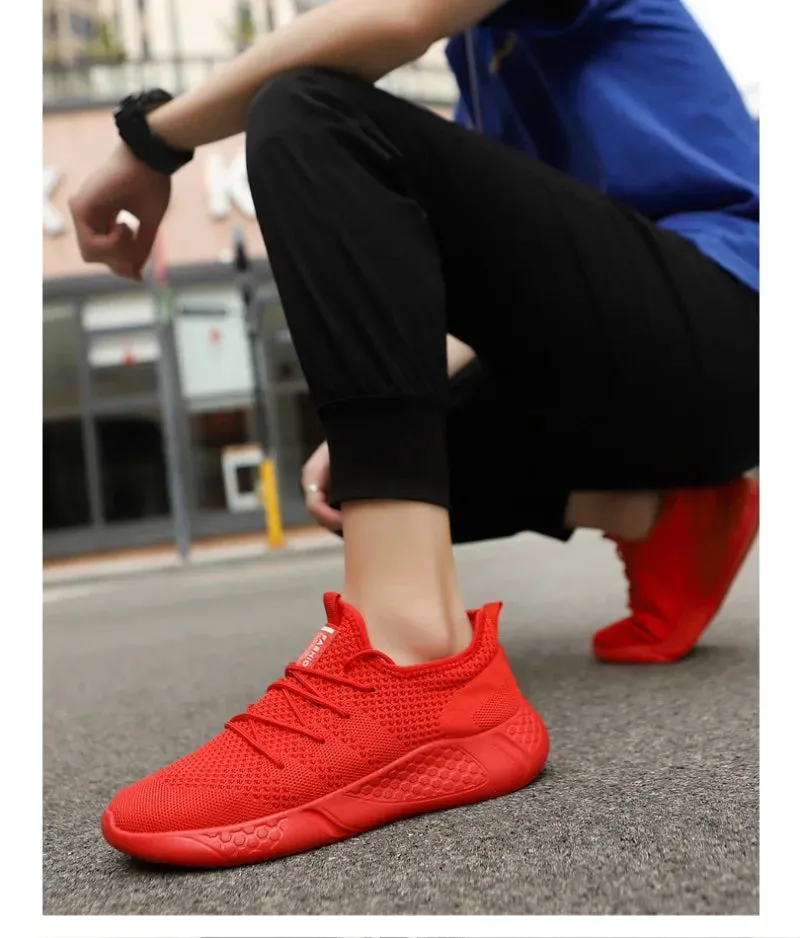 Tennis Shoes Outdoor Breathable Shoe Sole Sneakers de Anti-slip Comfortable Male Best variety Men Premium-grade Mesh Hombre Sport Soft Zapatillas Casual