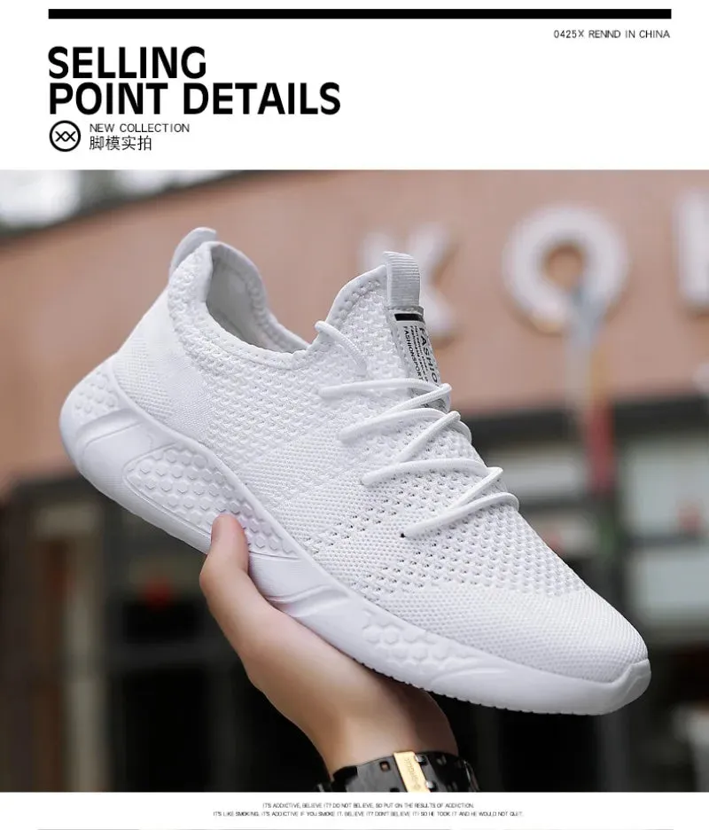 Tennis Shoes Outdoor Breathable Shoe Sole Sneakers de Anti-slip Comfortable Male Best variety Men Premium-grade Mesh Hombre Sport Soft Zapatillas Casual