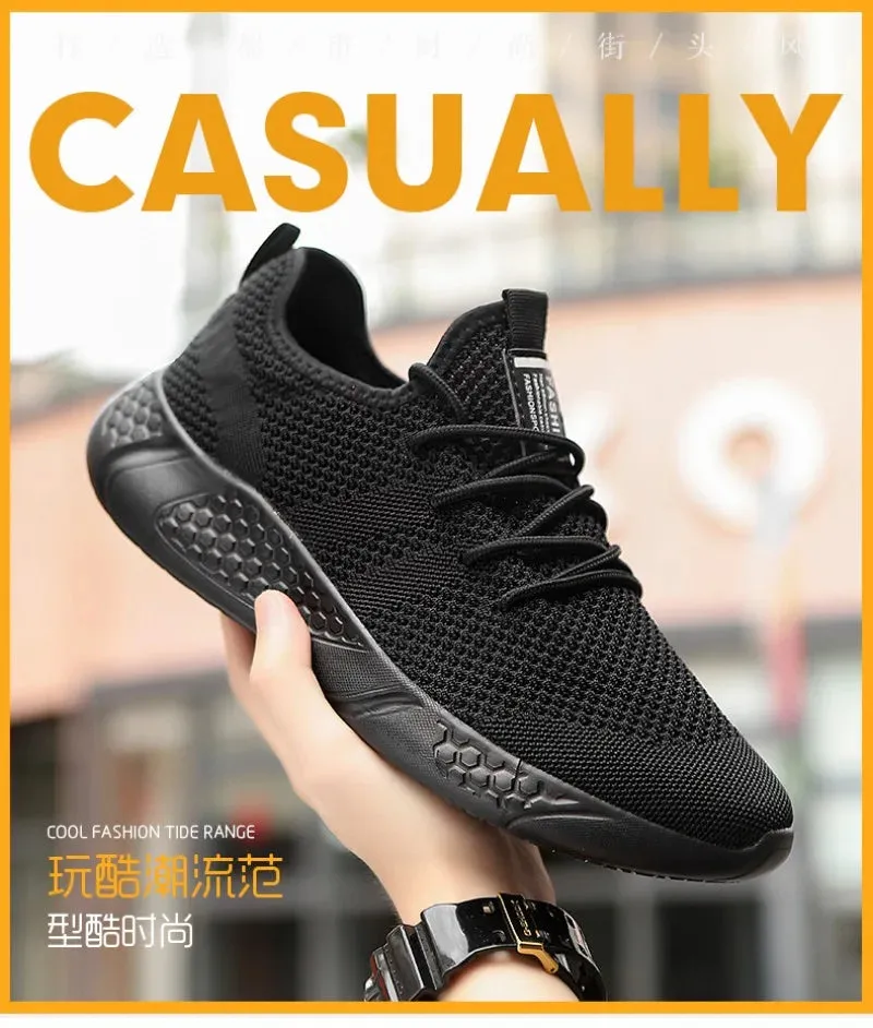 Tennis Shoes Outdoor Breathable Shoe Sole Sneakers de Anti-slip Comfortable Male Best variety Men Premium-grade Mesh Hombre Sport Soft Zapatillas Casual