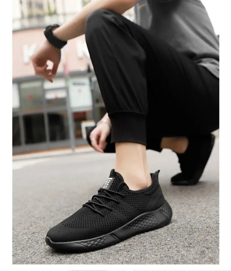 Tennis Shoes Outdoor Breathable Shoe Sole Sneakers de Anti-slip Comfortable Male Best variety Men Premium-grade Mesh Hombre Sport Soft Zapatillas Casual