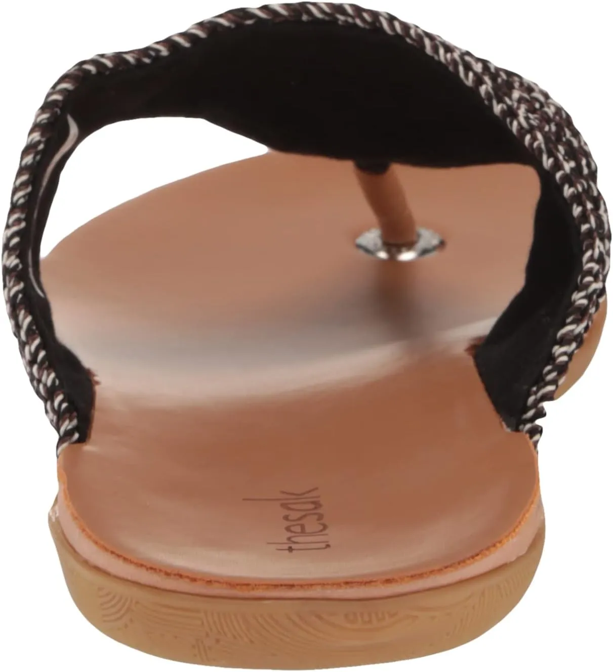 The Sak Shana Thong Sandal in Crochet, Slip On Entry