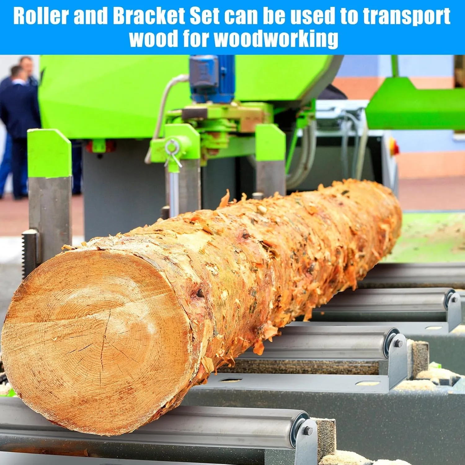 Therwen Boat Trailer Roller with Bracket Set Conveyor Rollers 1.5" Diameter Kayak Roller Metal Roller with Bracket for Transporting Raft Industrial Use