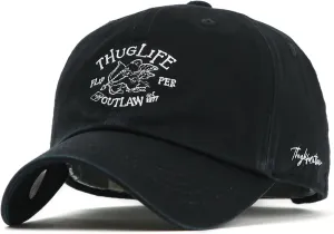 Thuglife Cupid Embroidered Logo Cotton 6 Panel Baseball Cap Curved Bill Ballcap dad hat