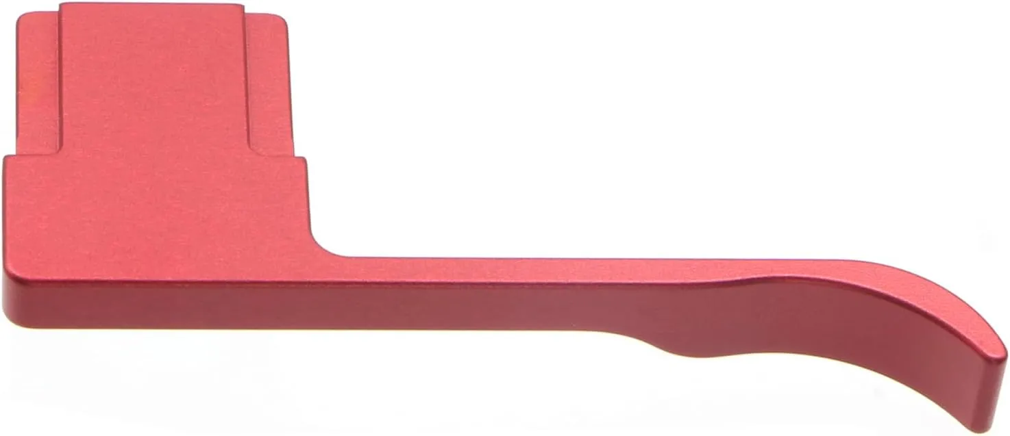 Thumb Grip Metal Hot Shoe Grip for Sony Alpha A6000 A6300 A6400 A6500 Camera Red