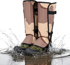Unisex Outdoor Mountaineering Snow Cover Desert Hiking Snow-Proof Wind-Proof and Sand-Proof Leg