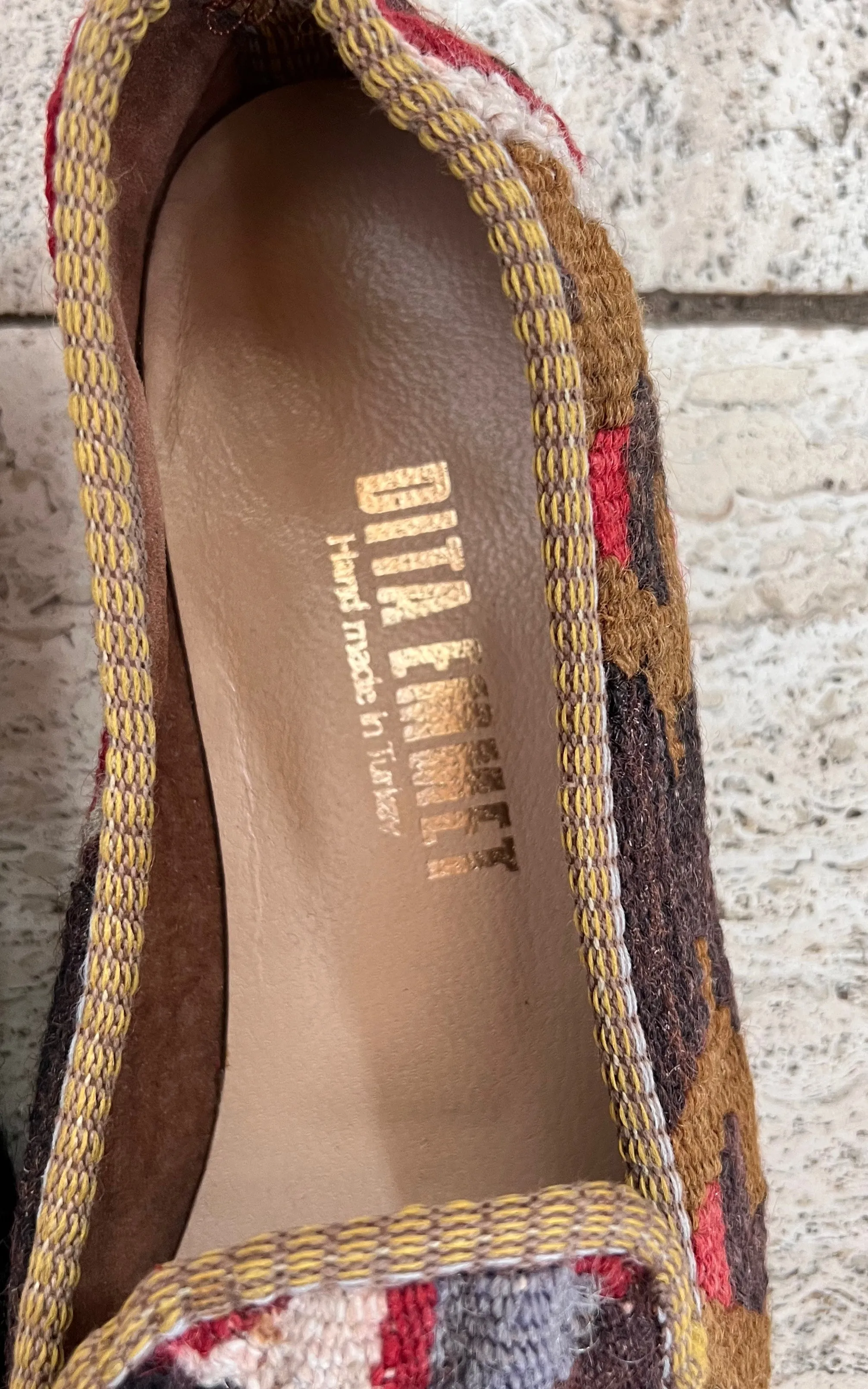 Vintage Kelim Loafer 40