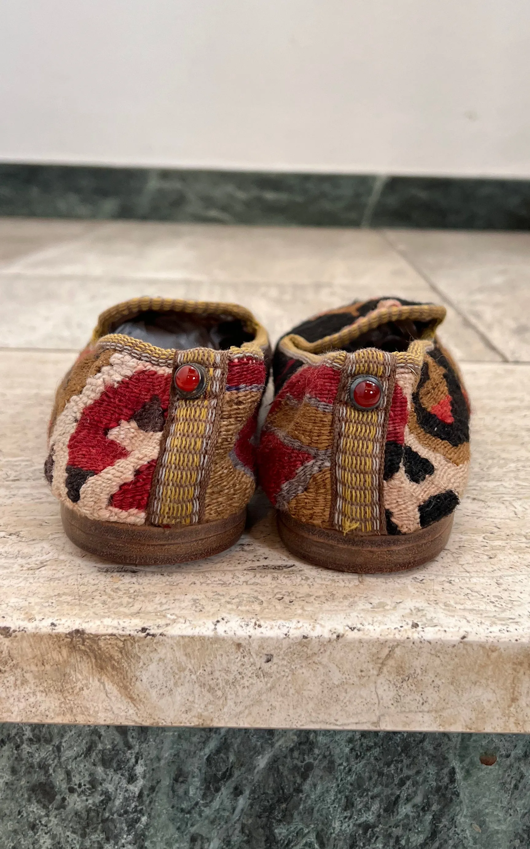 Vintage Kelim Loafer 40