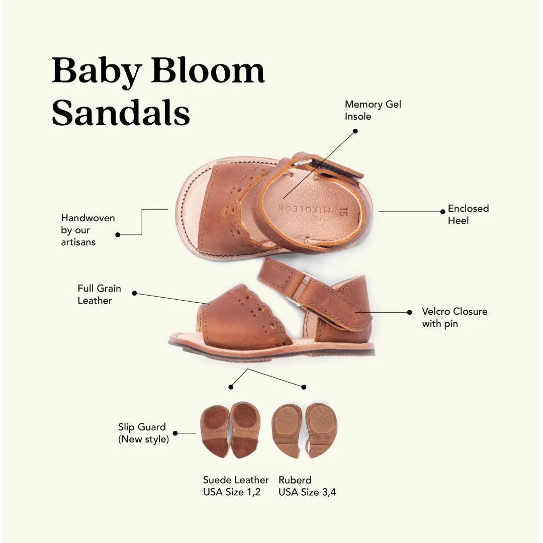 WMK22832 - Baby Bloom Sandals Brown