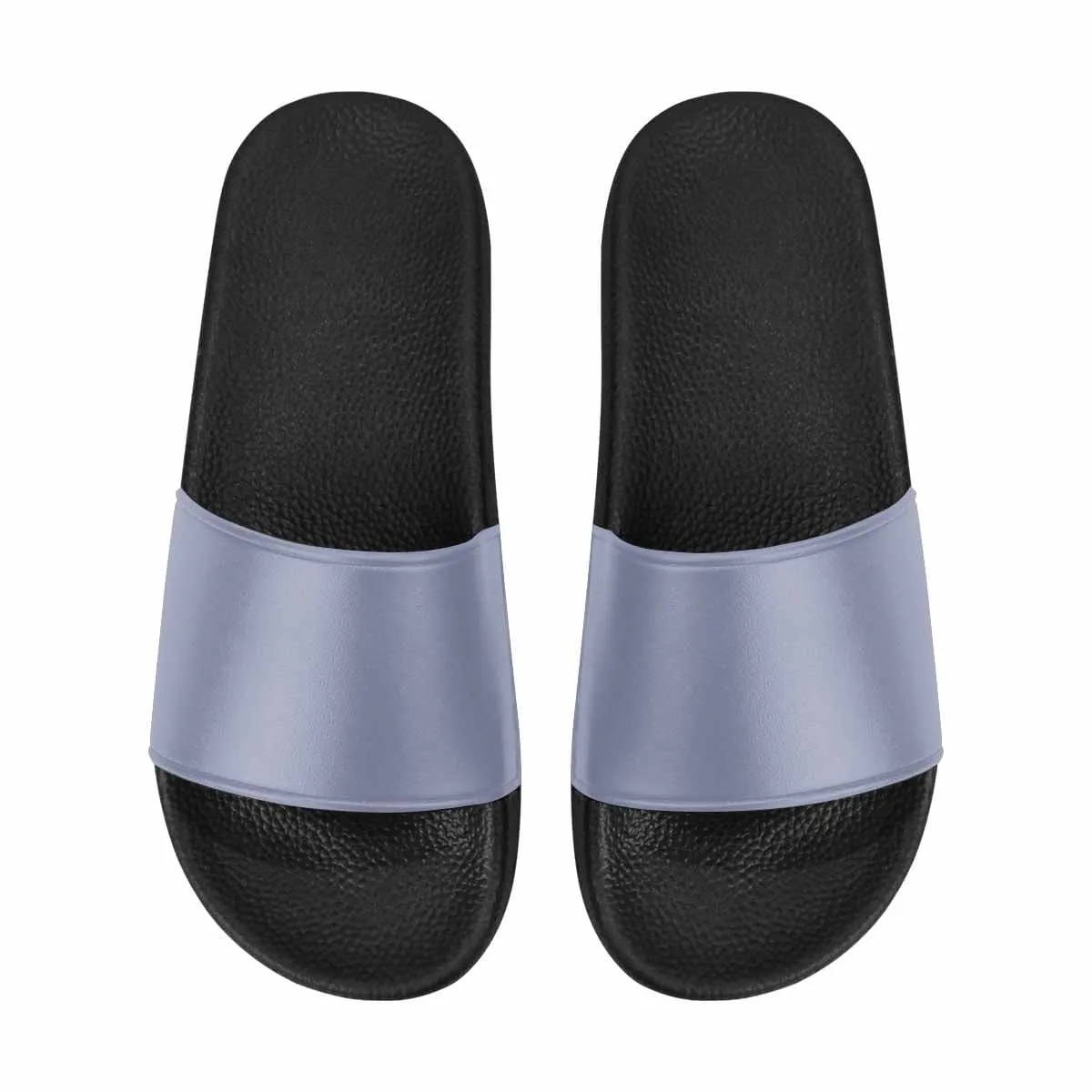 Womens Slide Sandals - Cool Gray by inQue.Style