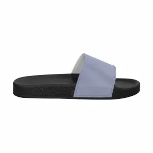 Womens Slide Sandals - Cool Gray by inQue.Style