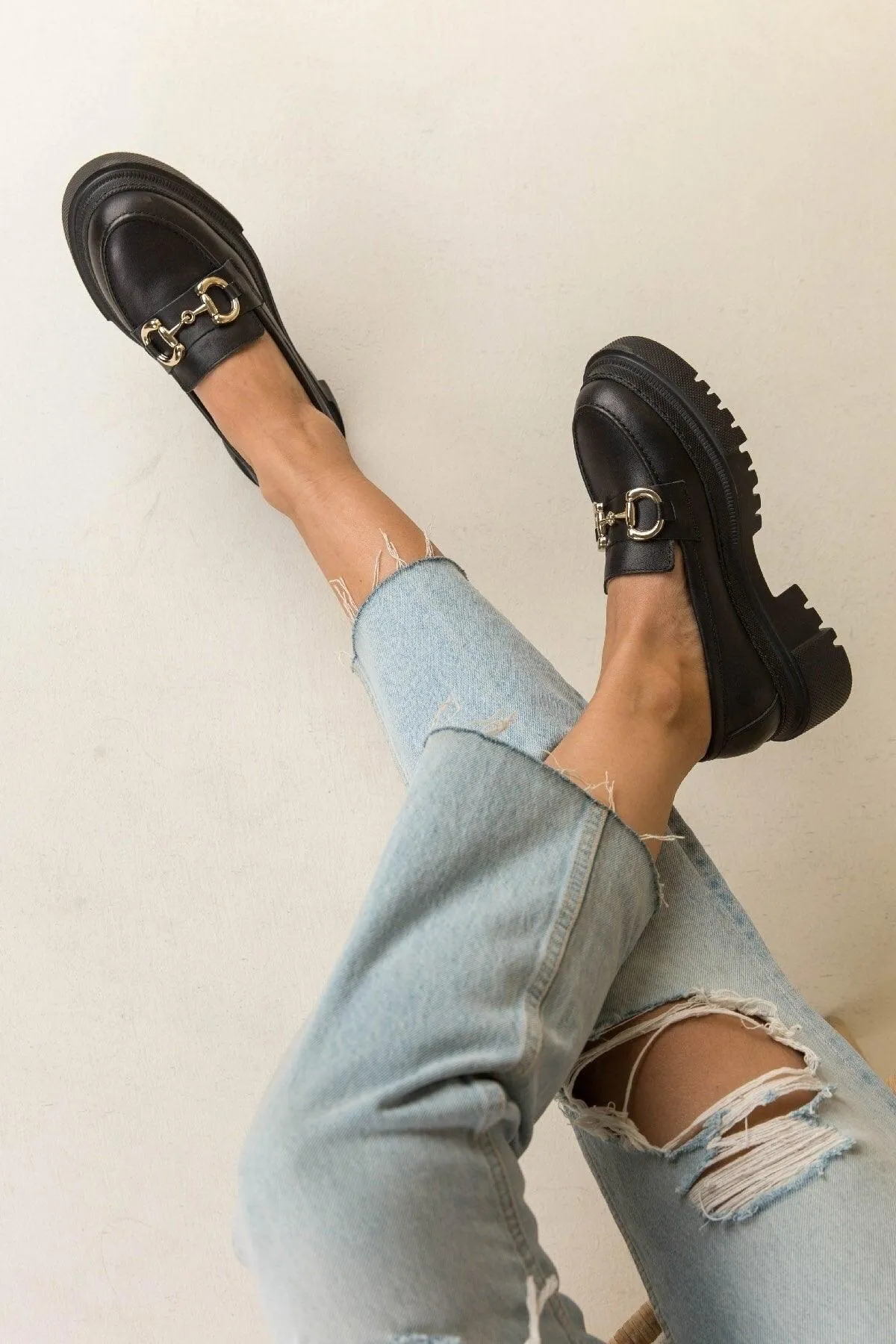Women's Thick Sole Loafer Loafers