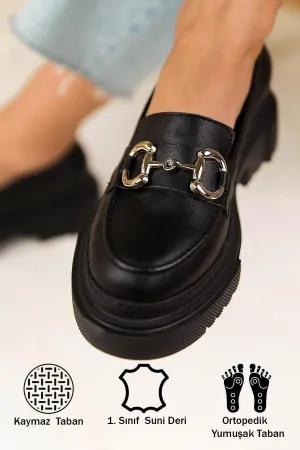 Women's Thick Sole Loafer Loafers