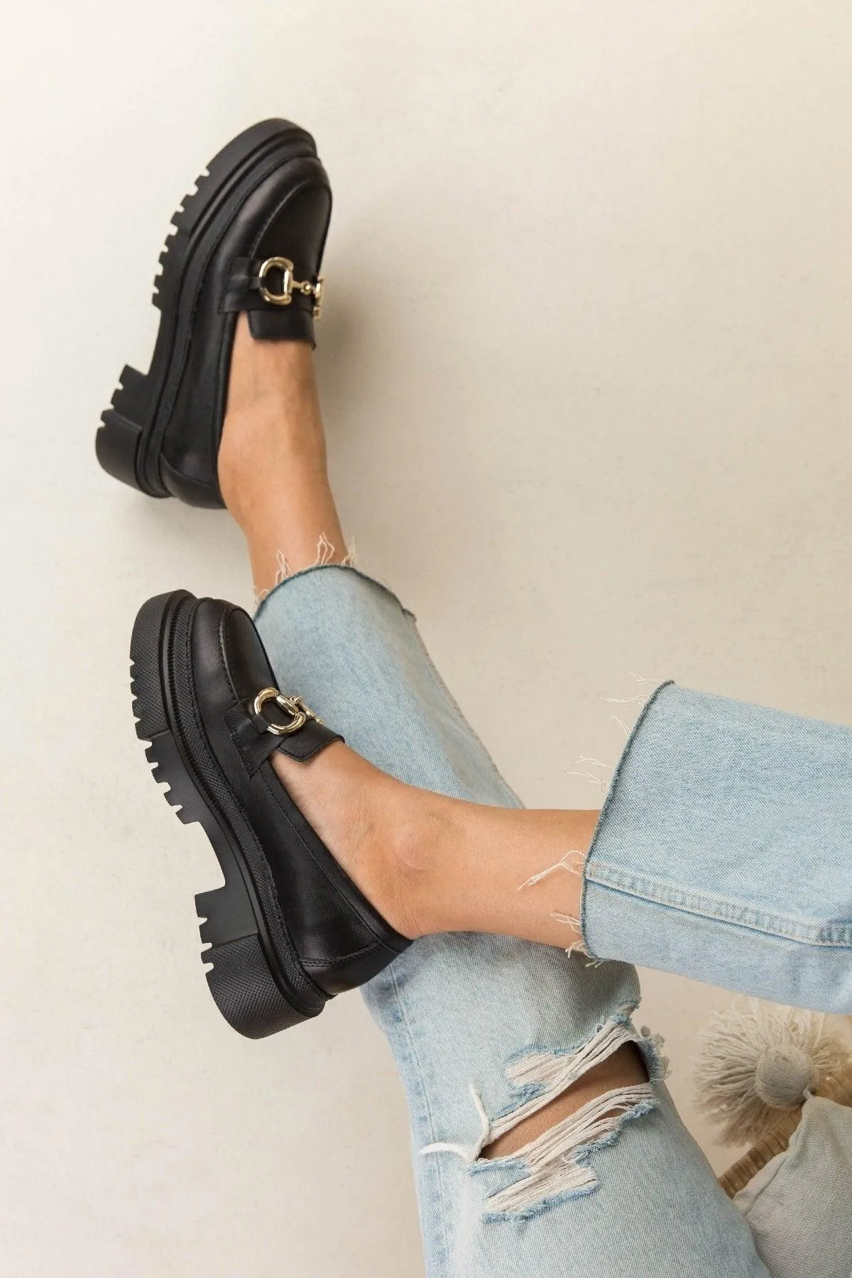 Women's Thick Sole Loafer Loafers